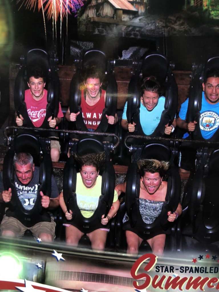 Hilarious roller coaster pic