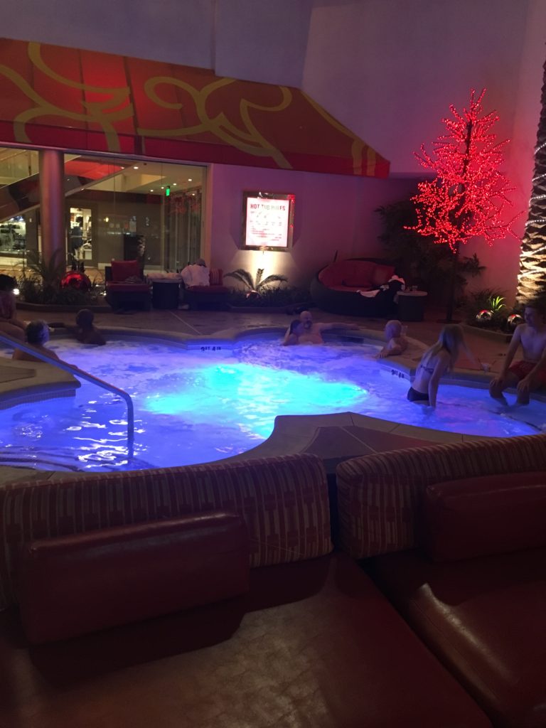 Adults only hot tub at the Golden Nugget