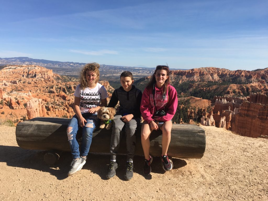 Our babies - at Bryce Canyon, UT